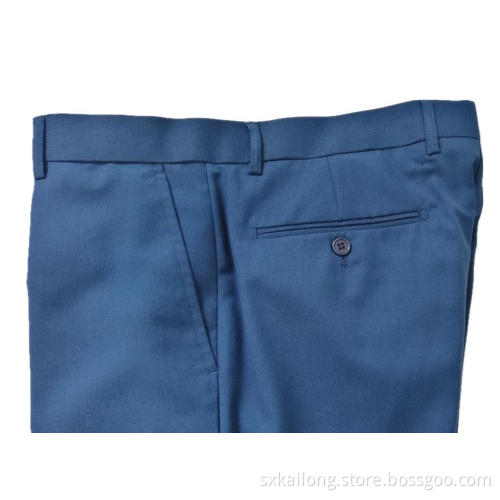 Men's Business Pants Slim Men Pant Royal